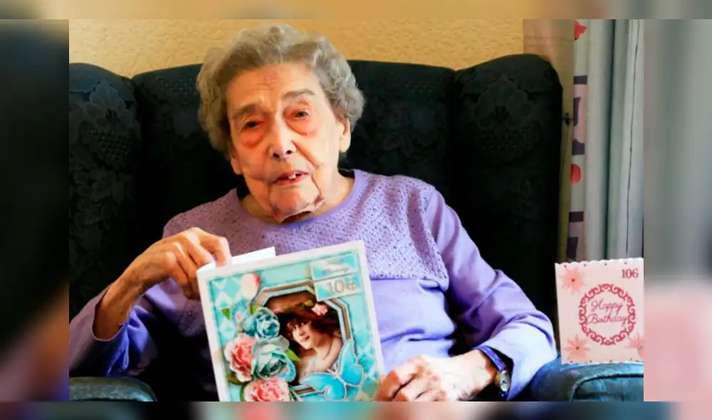 Madeline Dye: inglesa cumplió 106 años y su secreto para la longevidad causa revuelo