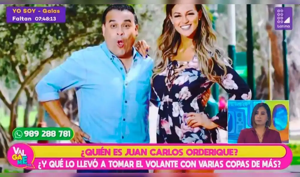 La conductora de "Válgame" se indignó tras revelarse las papeletas que acumulaba el animador de TV.