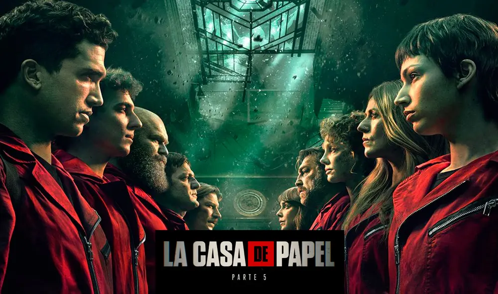 La quinta y última temporada de La casa de papel tendrá 10 episodios. Foto: composición/Netflix