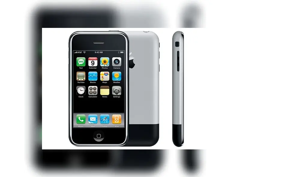 El iPhone 1 fue lanzado en el 2007.