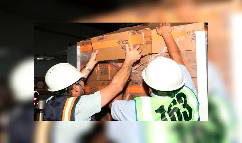 Llegó a Colombia la primera parte de la ayuda humanitaria de EE.UU. para Venezuela