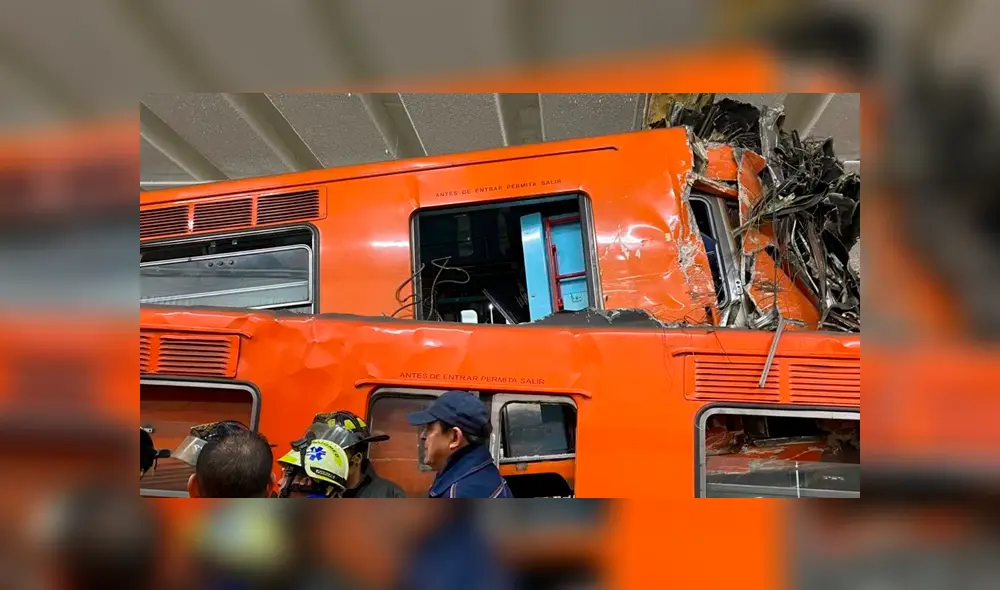 Este es el tercer accidente en la historia del Metro de CDMX. Los dos anteriores fueron en 1975 y 2015. Foto: Cruz Roja CDMX Este es el tercer accidente en la historia del Metro de CDMX. Los dos anteriores fueron en 1975 y 2015. Foto: Cruz Roja CDMX