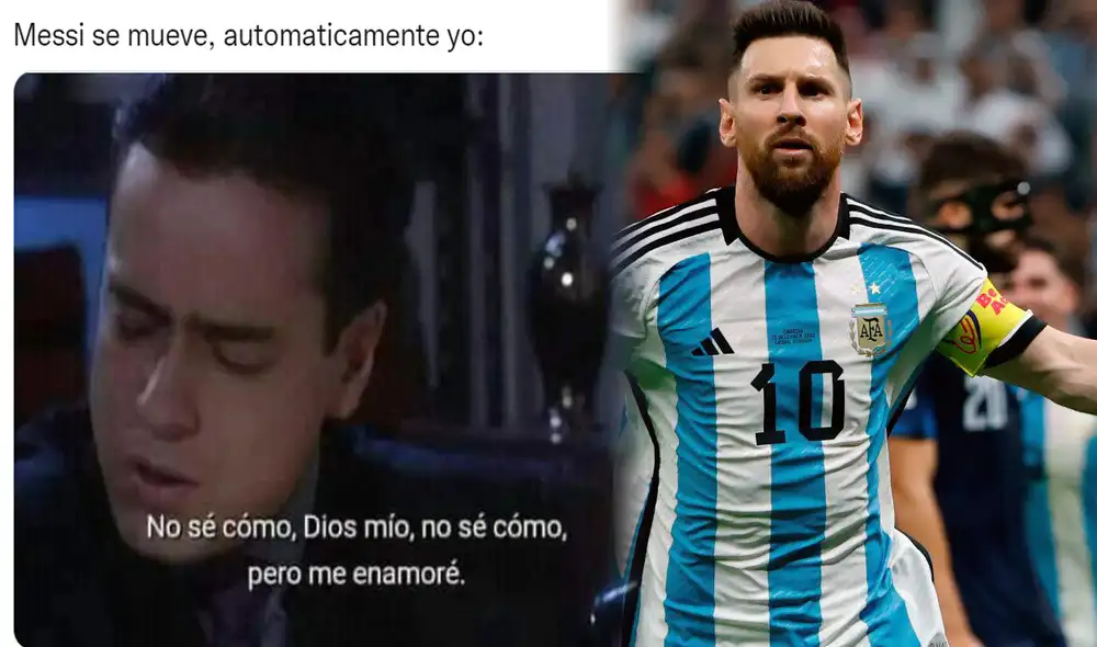 En redes sociales, usuarios resaltaron la performance de Lionel Messi. Foto: EFE/Twitter/Composición LR