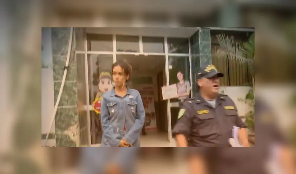 Shirley Arica es enmarrocada por manejar en estado de ebriedad [VIDEO]