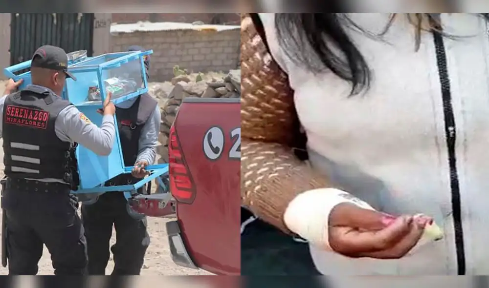 Arequipa: Devuelven carrito a comerciante que acabó con quemaduras tras operativo municipal Arequipa: Devuelven carrito a comerciante que acabó con quemaduras tras operativo municipal