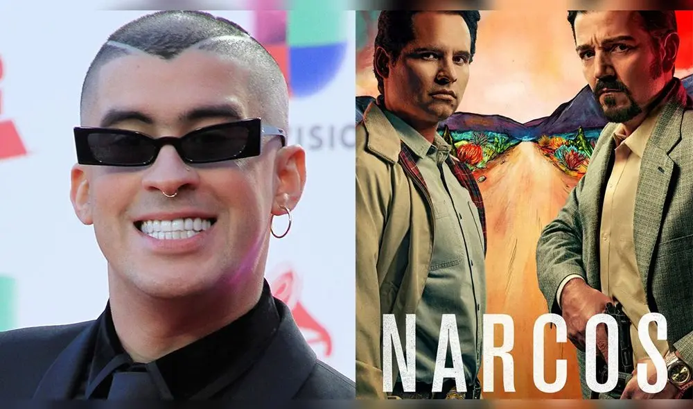 Bad Bunny llega a Netflix con la tercera temporada de Narcos; México - Créditos: Netflix / Difusión Bad Bunny llega a Netflix con la tercera temporada de Narcos; México - Créditos: Netflix / Difusión