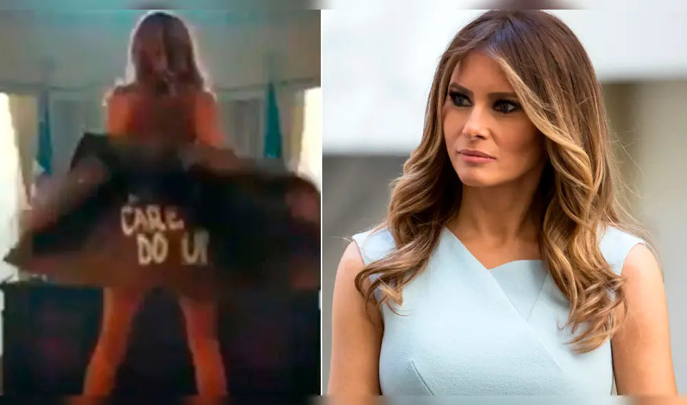 Muestran a Melania Trump como 'stripper' en polémico vídeo de famoso rapero