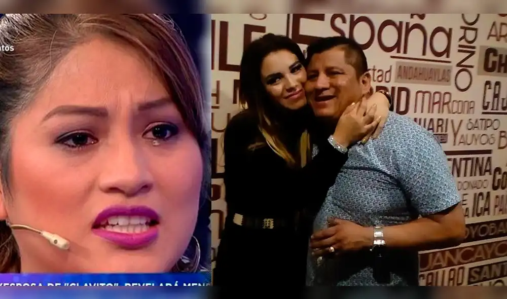 Exesposa de ‘Clavito: “Me cacheteó y me arrancó mechones de cabello” [VIDEO]