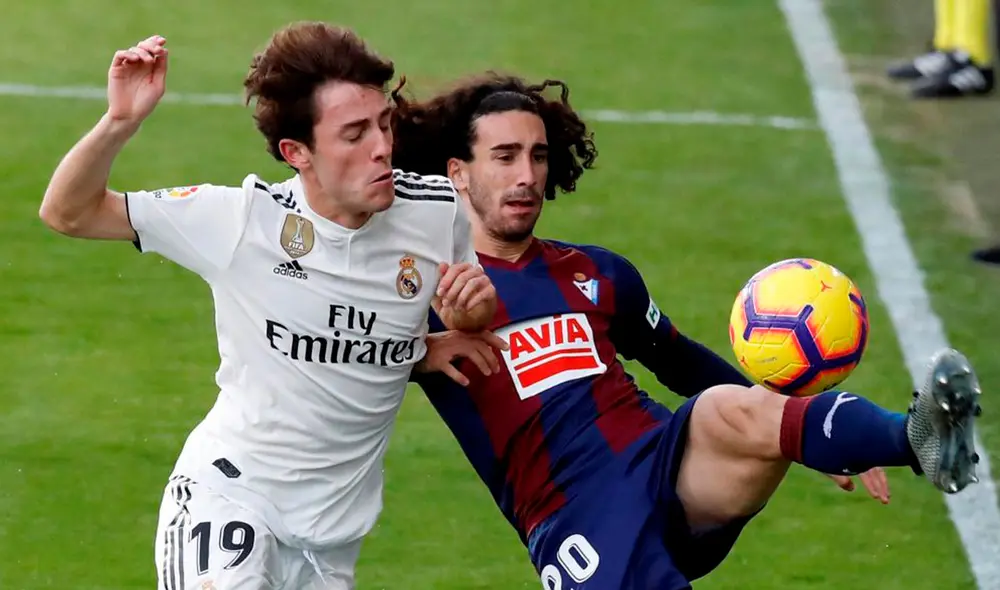 Real Madrid y Eibar buscarán escalar en la tabla de LaLiga. Foto: EFE