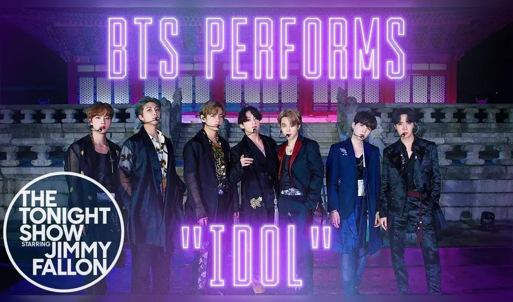 BTS week vía The tonight show starring Jimmy Fallon. Créditos: Big Hit