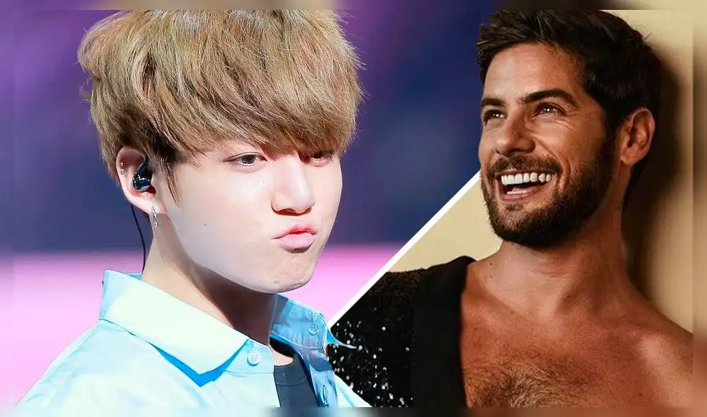 El peruano Andres Wiese viene sobrepasando en votos al idol K-pop, Junkook de BTS.