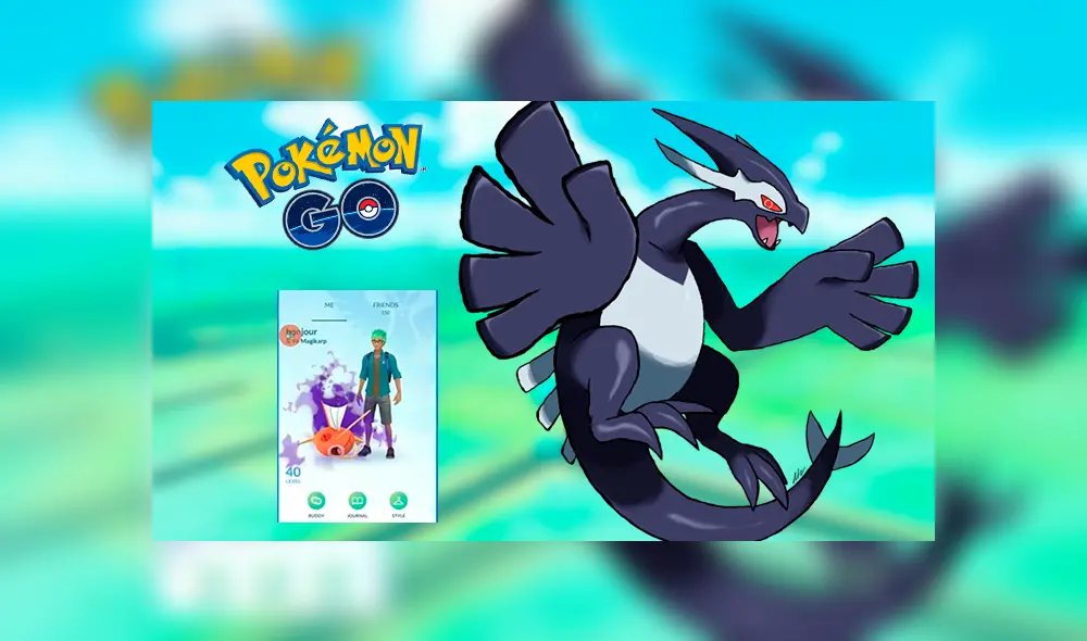 Los Pokémon oscuros se verán así en Pokémon GO.