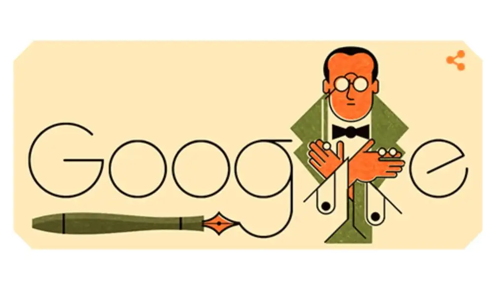 Abraham Valdelomar: doodle en homenaje a los 131 años de nacimiento del cuentista peruano