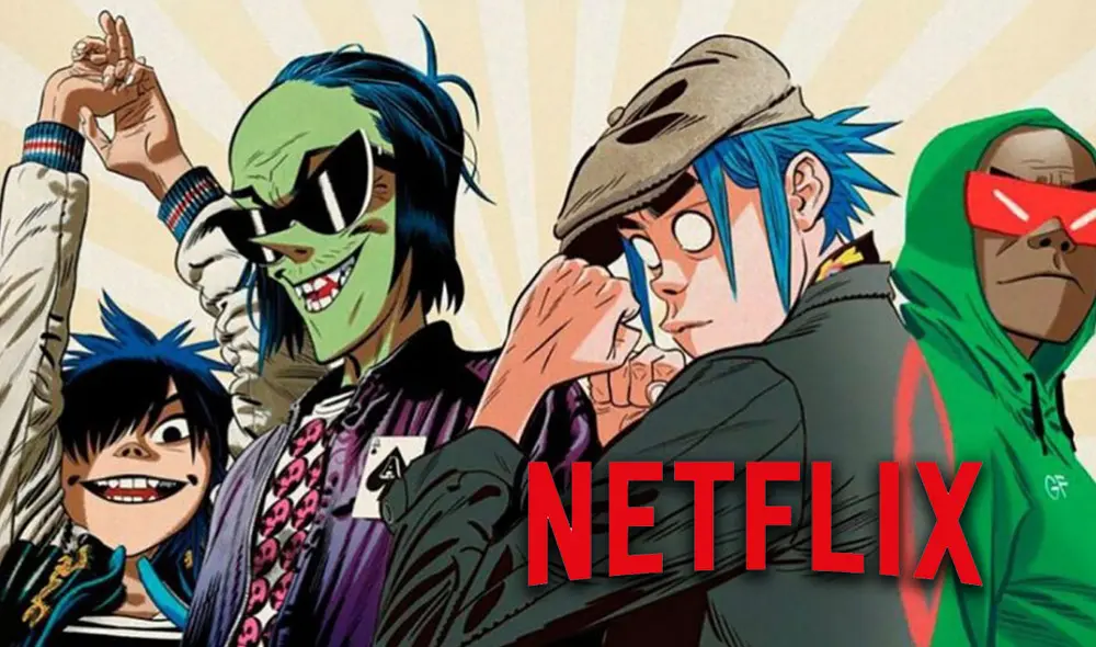 Gorillaz se creó en 1998. Foto: Jamie Hewlett