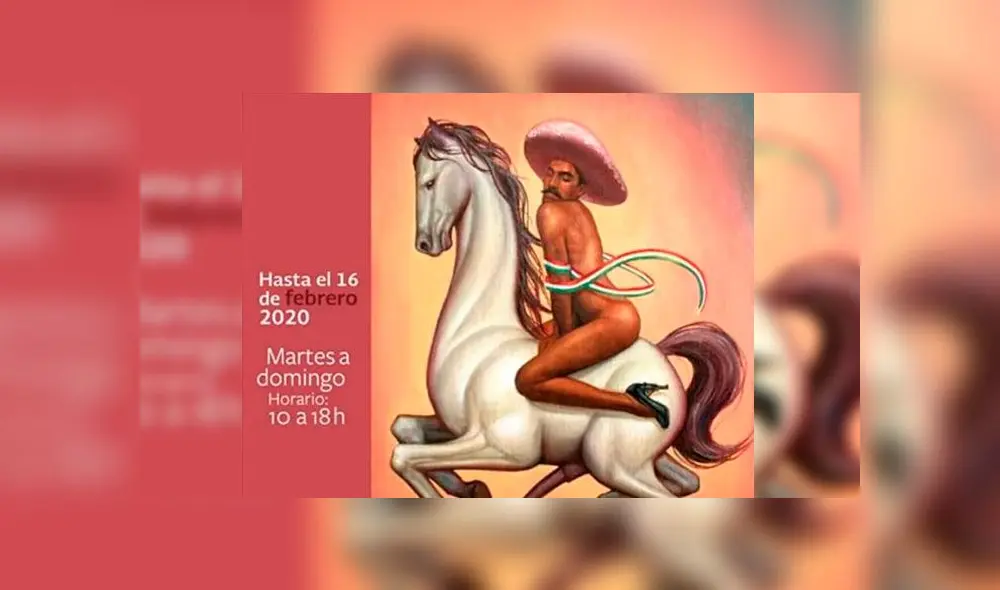 El oleo fue pintado en 2014 y expuesto en distintas galerías, sin embargo luego de cinco años ha caído en el ojo de la tormenta. El oleo fue pintado en 2014 y expuesto en distintas galerías, sin embargo luego de cinco años ha caído en el ojo de la tormenta.