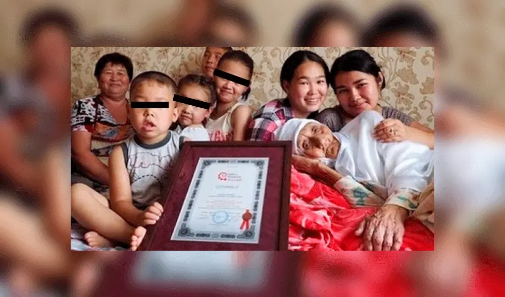 Mujer más longeva de 123 años fallece y cuatro generaciones lloran su partida [FOTOS] 