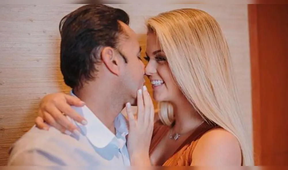 Brunella Horna y Richard Acuña