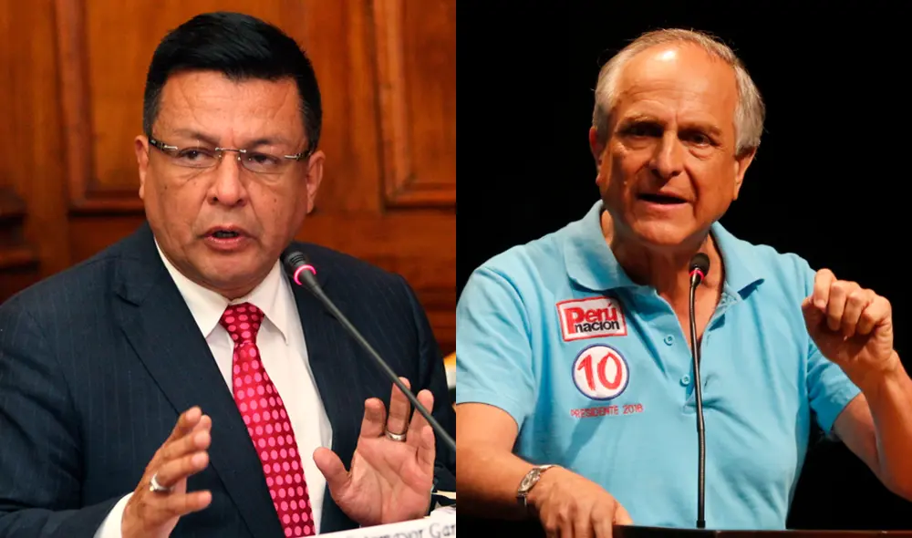 Sotomayor y Diez Canseco de Vamos Perú y Perú Nación, respectivamente, aseuraron la participación de sus partidos en las elecciones. Foto: La República. Sotomayor y Diez Canseco de Vamos Perú y Perú Nación, respectivamente, aseuraron la participación de sus partidos en las elecciones. Foto: La República.