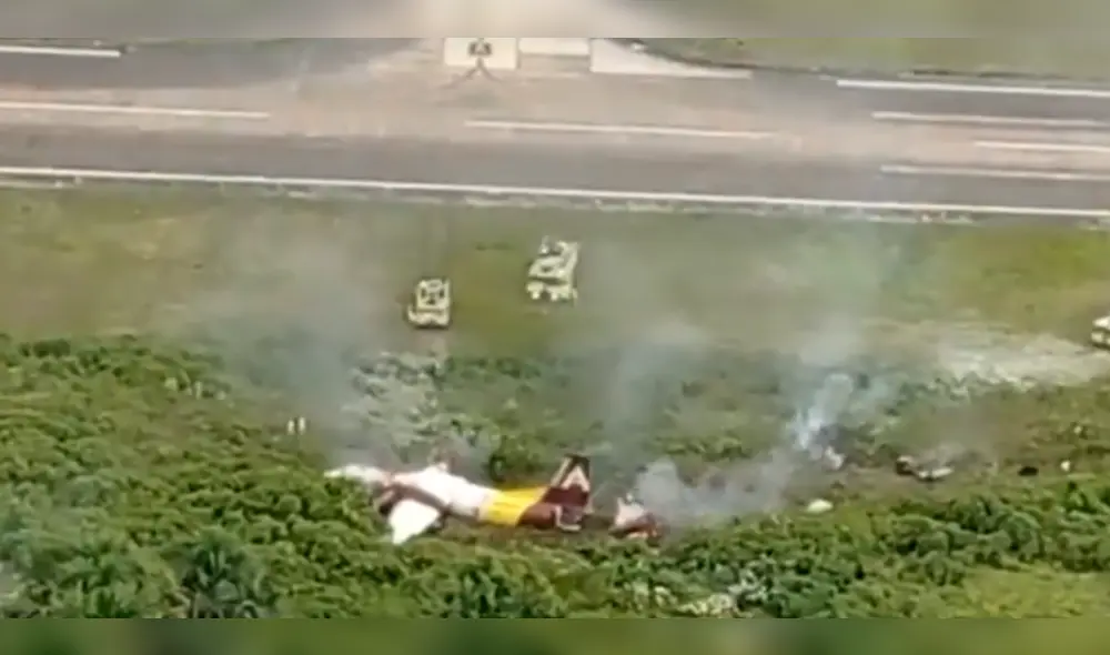 Según informaciones no hay víctimas mortales. Foto: Captura de pantalla "gente de Iquitos" Según informaciones no hay víctimas mortales. Foto: Captura de pantalla "gente de Iquitos"