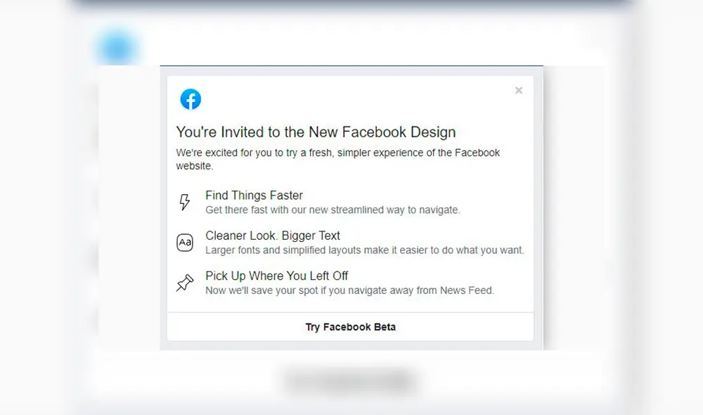 Llegó el modo oscuro a Facebook. Desliza a la izquierda para ver cómo luce la nueva interfaz.