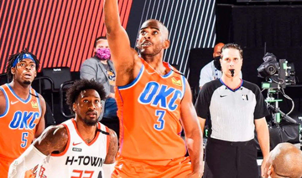 Houston Rockets vs. Oklahoma City por el juego 4 de los playoffs de la NBA. Houston Rockets vs. Oklahoma City por el juego 4 de los playoffs de la NBA.