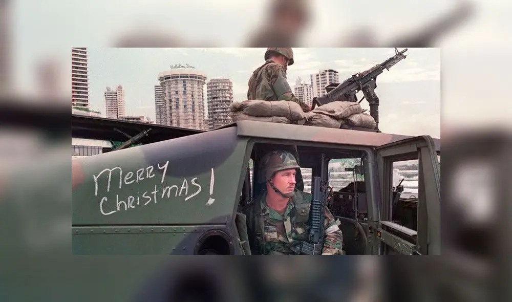 Invasión de Estados Unidos a Panamá. Foto: Difusión Invasión de Estados Unidos a Panamá. Foto: Difusión