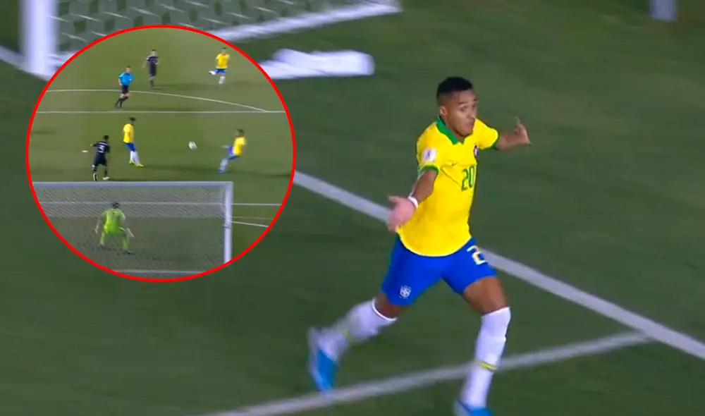 Lazaro le dio el gol del triunfo a Brasil para conseguir el título del Mundial Sub-17 ante México. Lazaro le dio el gol del triunfo a Brasil para conseguir el título del Mundial Sub-17 ante México.