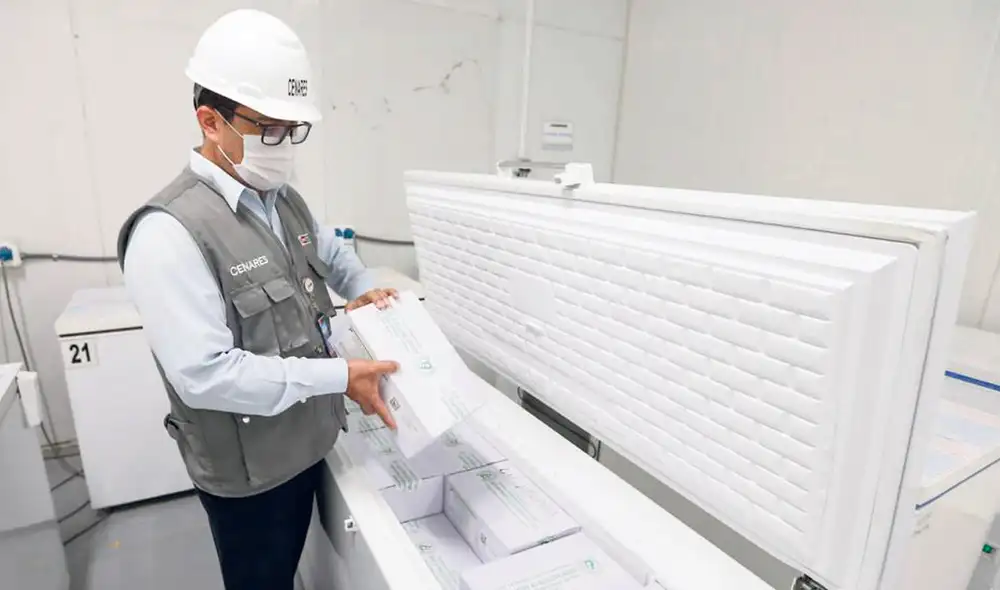 Bajo cero. Los equipos permiten la conservación de las vacunas en perfectas condiciones. Foto: difusión Bajo cero. Los equipos permiten la conservación de las vacunas en perfectas condiciones. Foto: difusión