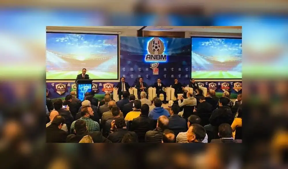 Conferencia de prensa de la presentación de la Liga de Balompié Mexicano. (Fuente: Twitter) Conferencia de prensa de la presentación de la Liga de Balompié Mexicano. (Fuente: Twitter)