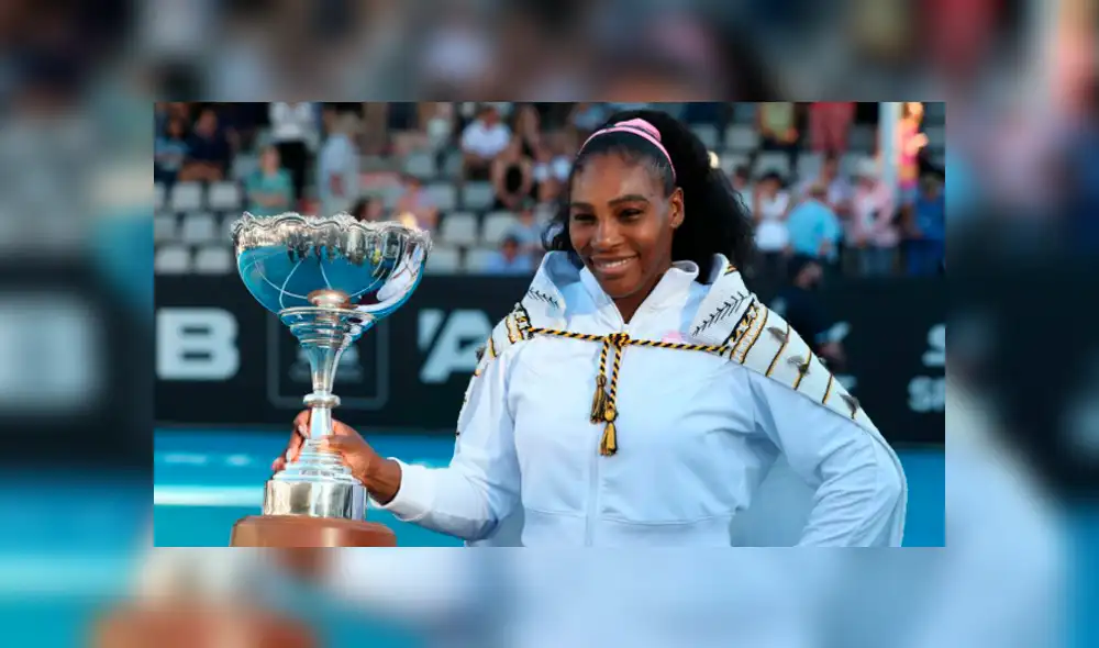 Serena Williams se corona campeona en el WTA de Auckland Serena Williams se corona campeona en el WTA de Auckland