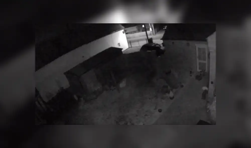 YouTube viral: chica revisa videos de seguridad y cree haber filmado un 'fantasma' [VIDEO]