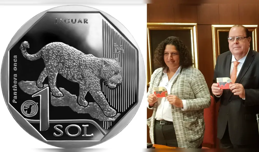 Estas son las características de la nueva moneda de 1 sol alusiva al jaguar [VIDEO]