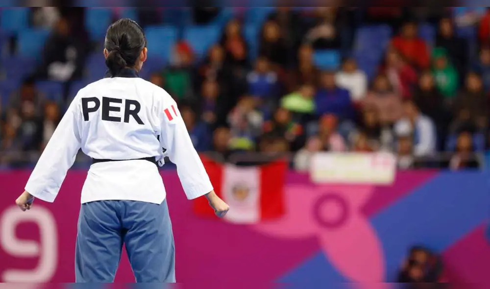 Juegos Panamericanos 2019: Ariana Vera y Renzo Saux medalla de bronce en taekwondo poomsae. Foto: Rodolfo Contreras / La República Juegos Panamericanos 2019: Ariana Vera y Renzo Saux medalla de bronce en taekwondo poomsae. Foto: Rodolfo Contreras / La República