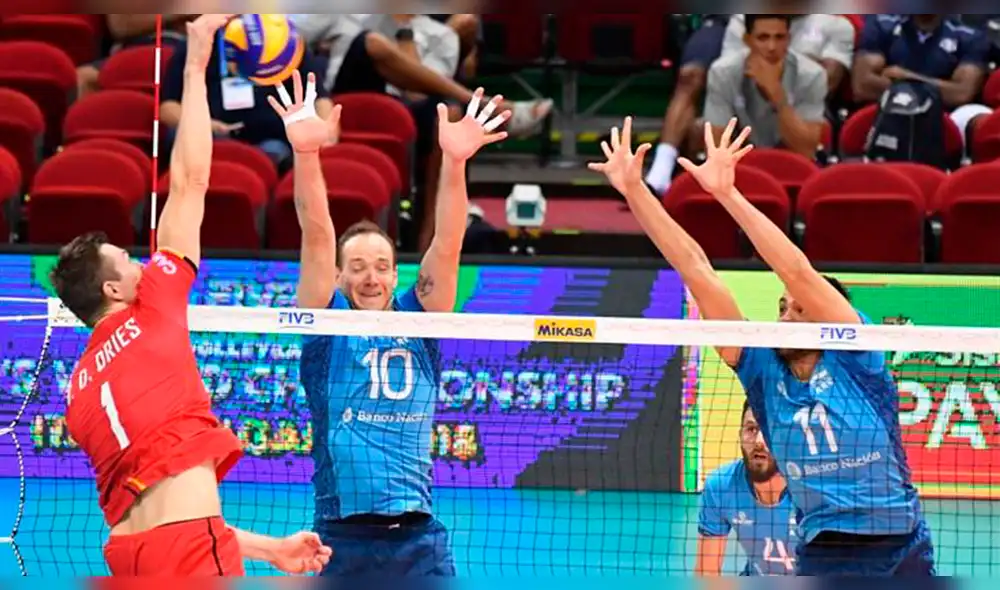 Argentina debutó con derrota en el Mundial Masculino de Vóley 2018 Argentina debutó con derrota en el Mundial Masculino de Vóley 2018