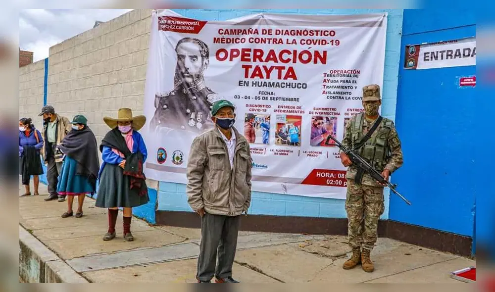 Operativo Mega Tayta ya se a realizado Trujillo, Ascope, Pacasmayo, Sánchez Carrión y Pataz. Foto Ejercito Peruano