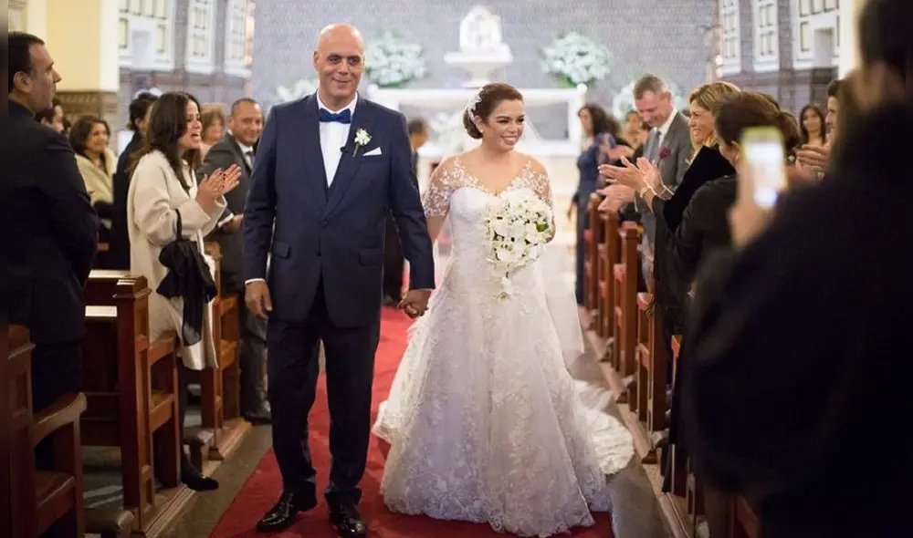 Facebook: Milagros Leiva comparte las fotografías más bellas de su boda