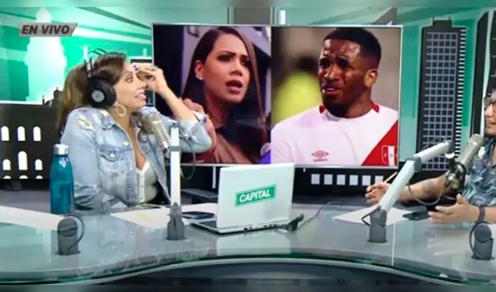 Mónica Cabrejos estalla en vivo tras hablar del conflicto entre Melissa Klug y Jefferson Farfán. Foto: Captura.