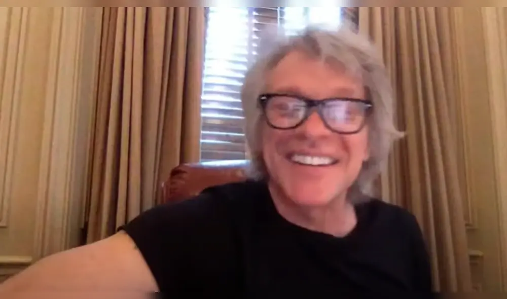 Jon Bon Jovi sorprende con clase virtual a niños durante cuarentena