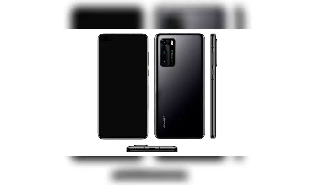 Así lucirá el nuevo Huawei P40. | Fuente: 91mobiles