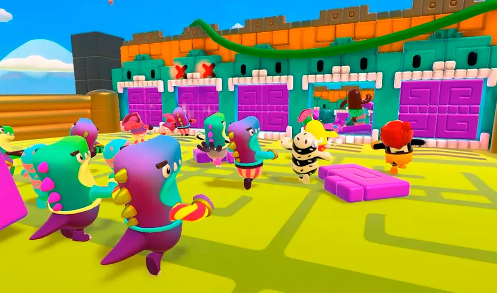 La temporada 2 de Fall Guys inicia este 8 de octubre con nuevos juegos y trajes. También será más fácil obtener coronas para comprar skins. Foto: Mediatonic