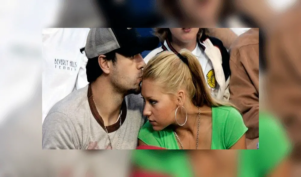 Enrique Iglesias y Anna Kournikova, una sólida historia de amor.