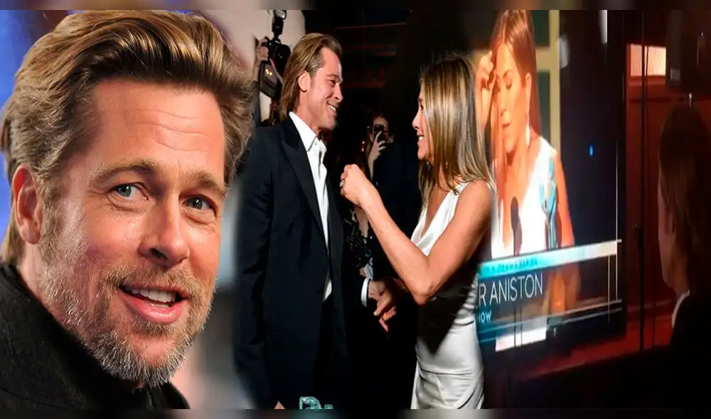Brad Pitt y Jennifer Aniston, Oscar 2020