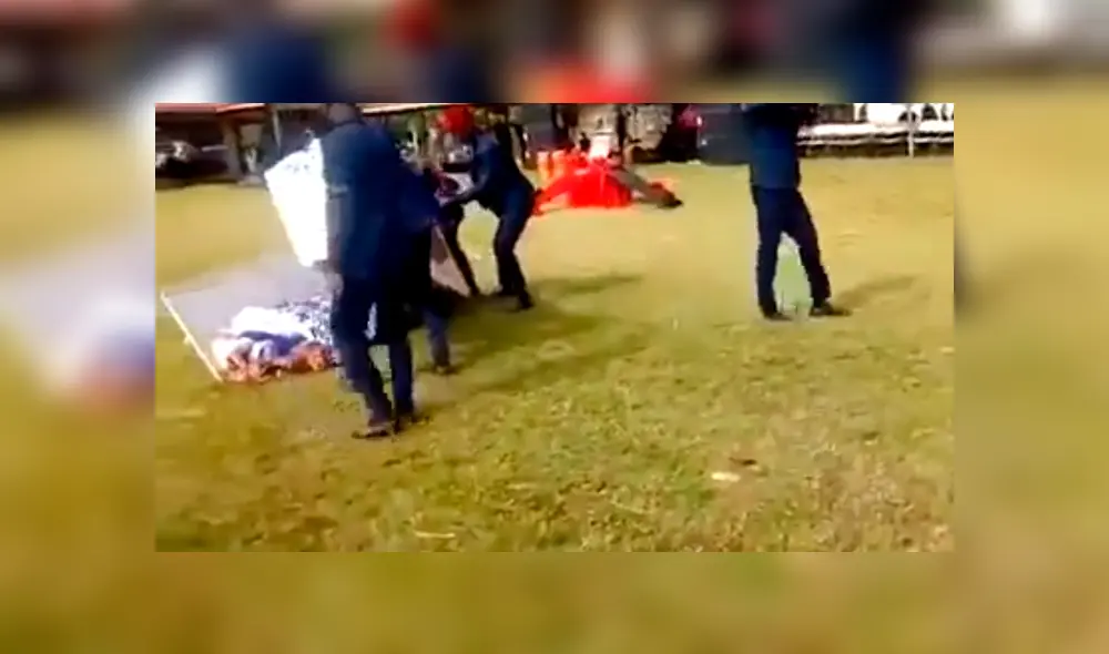 YouTube viral: hombres danzan con ataúd en hombros y un descuido hace que el cadáver caiga [VIDEO]