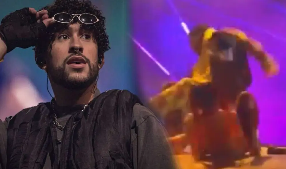 Bad Bunny brindó concierto en Guatemala para sus fanáticos. foto: composición LR/ difusión / captura Tiktok