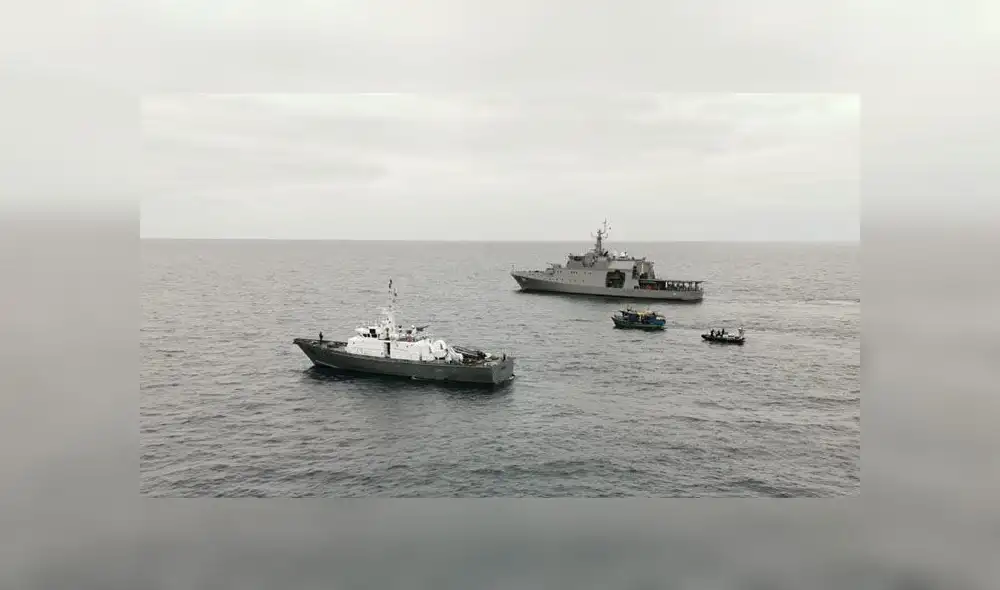 Pescadores fueron sorprendidos pescando en territorio chileno Pescadores fueron sorprendidos pescando en territorio chileno