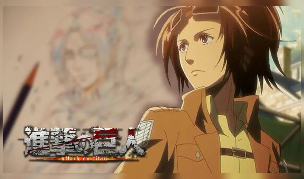 Dibujo de Hanji Zoe de Shingeki no kyojin. Créditos: Wit Studio