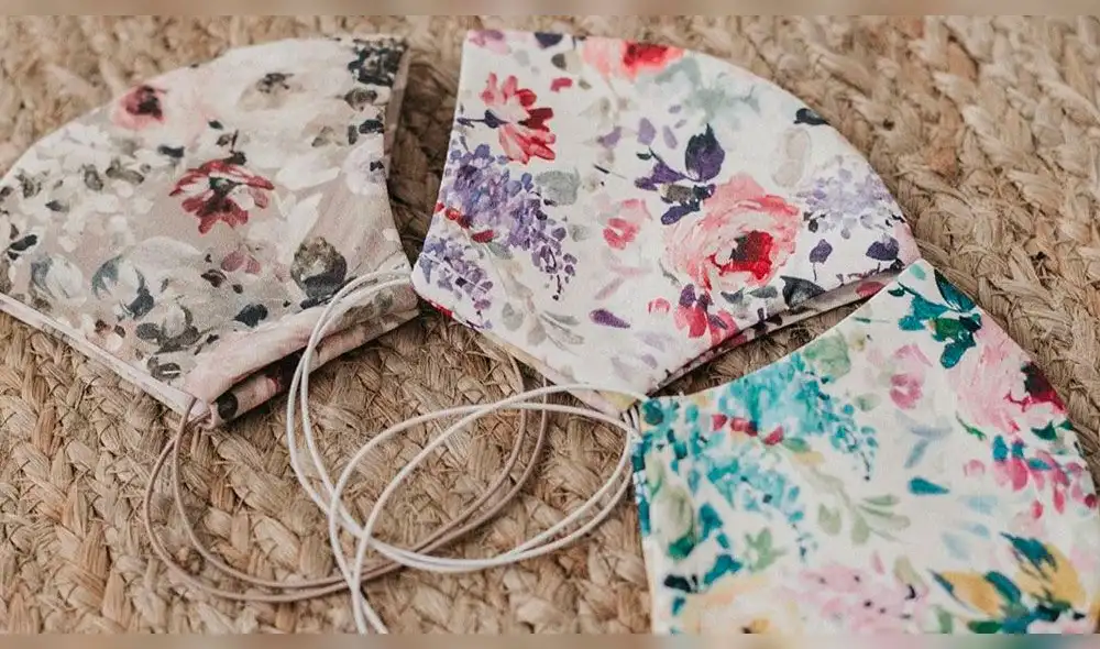 Las mascarillas de tela se lavan todos los días con lejía. Foto; Instagram