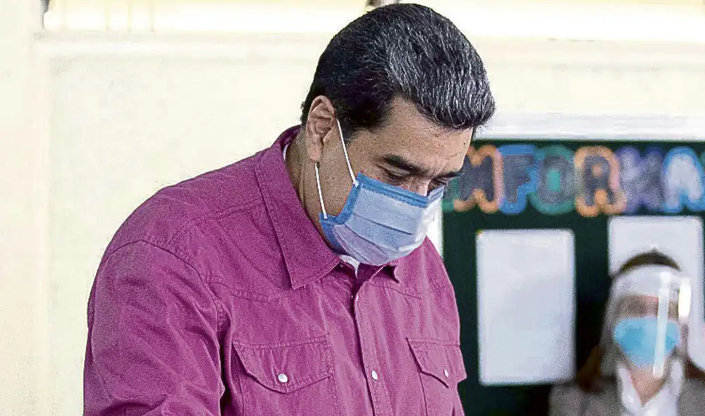 Votos. 3,5 millones de personas votaron por el chavismo. Foto: EFE Votos. 3,5 millones de personas votaron por el chavismo. Foto: EFE