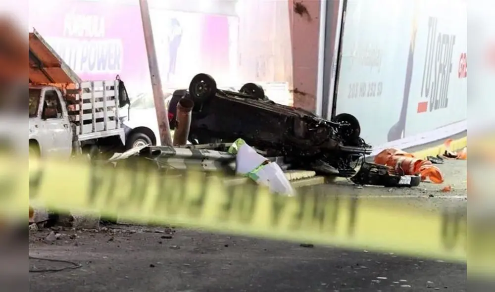 Accidente en Circuito Interior dejó dos muertos.