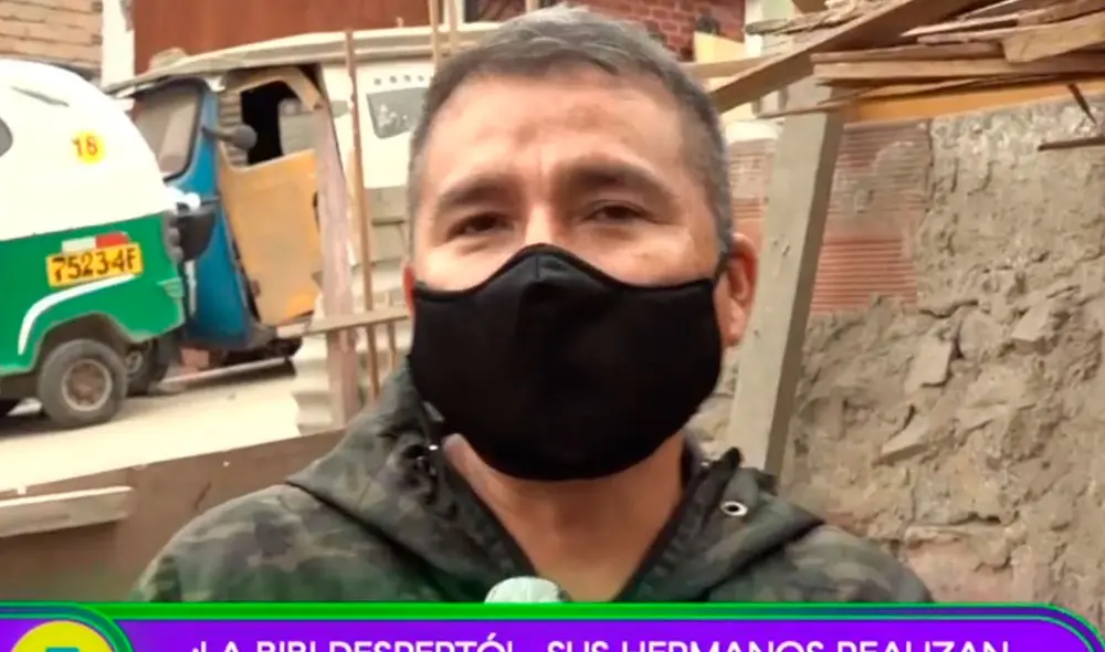 Miguel Ángel Campos ya despertó, sin embargo continúa delicado de salud. Sus hermanos iniciaron un evento para cubrir estos gastos médicos. Foto: captura/Latina